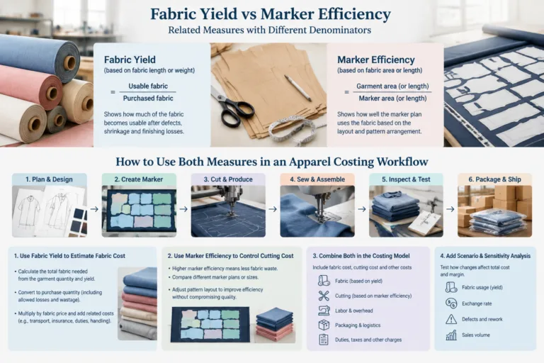 How to Use Both Measures in an Apparel Costing Workflow — Apparel Wiki guide