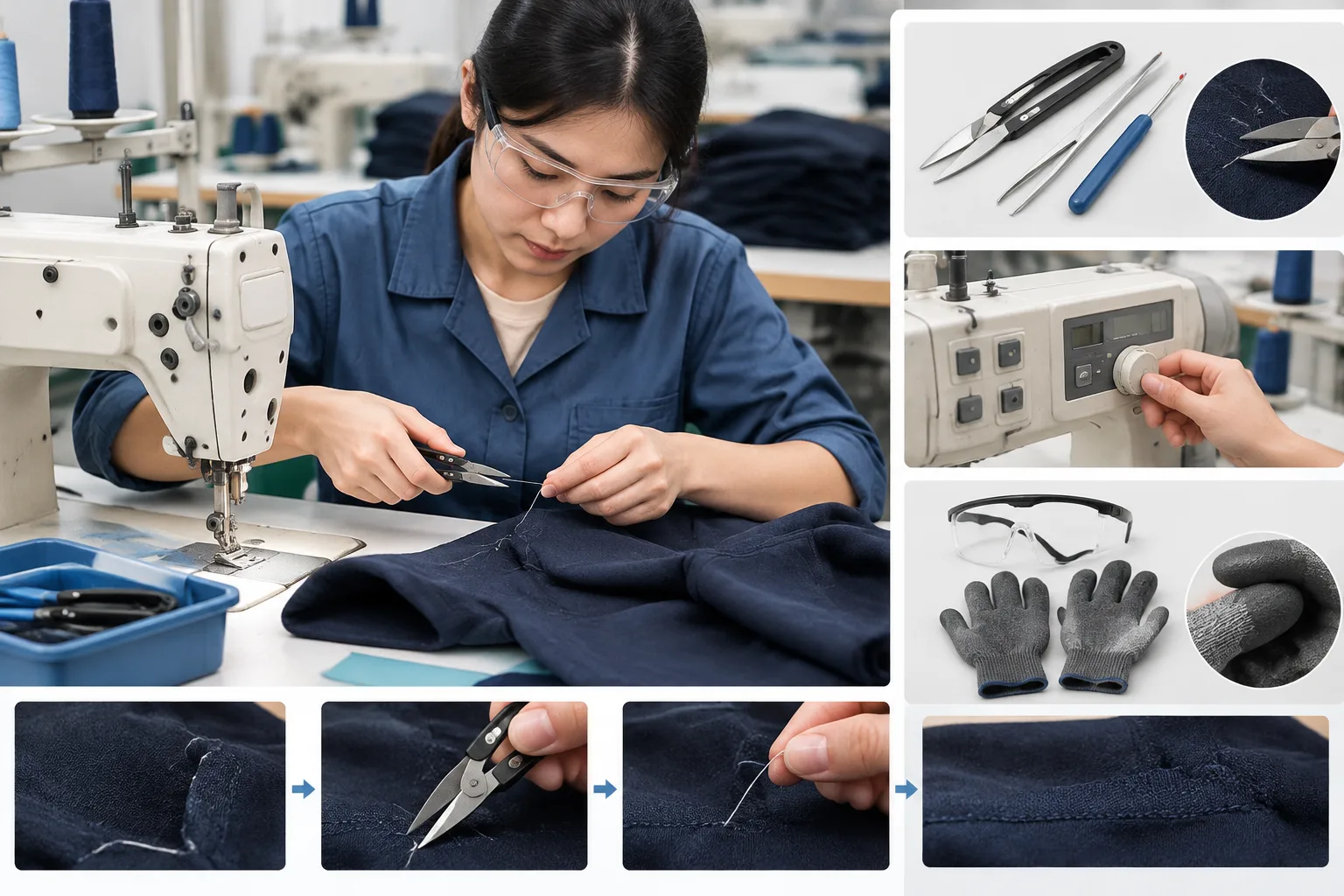 Tools, Workstation Controls, and Operator Safety — Apparel Wiki guide