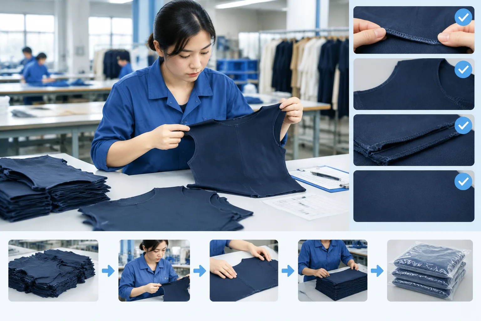 How to Inspect and Release Recut Pieces — Apparel Wiki guide