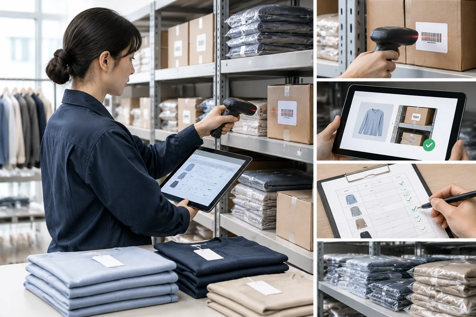 How can teams verify that recorded locations match physical inventory? — Apparel Wiki guide