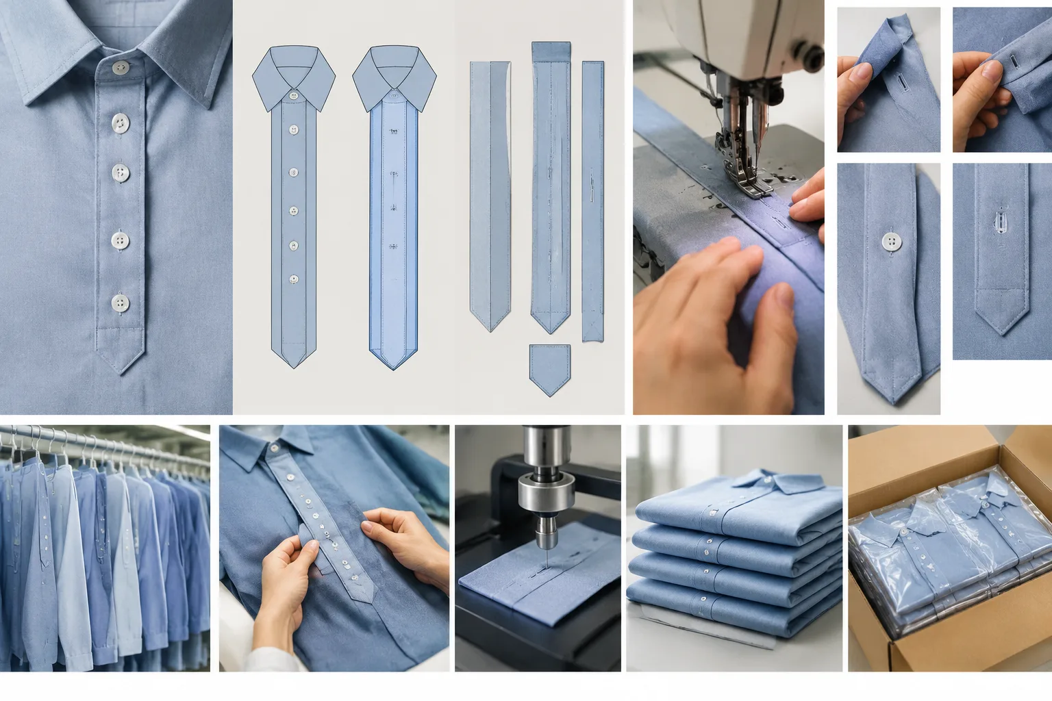 How Can Brands Transfer a Tower Placket to Production? — Apparel Wiki guide