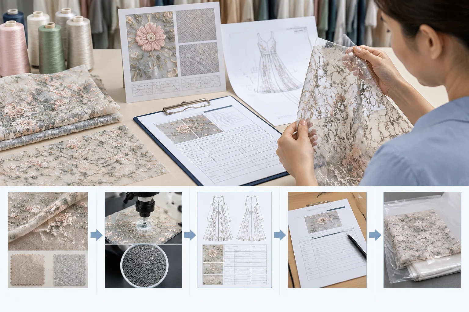 Follow a sample-to-specification approval procedure — Apparel Wiki guide