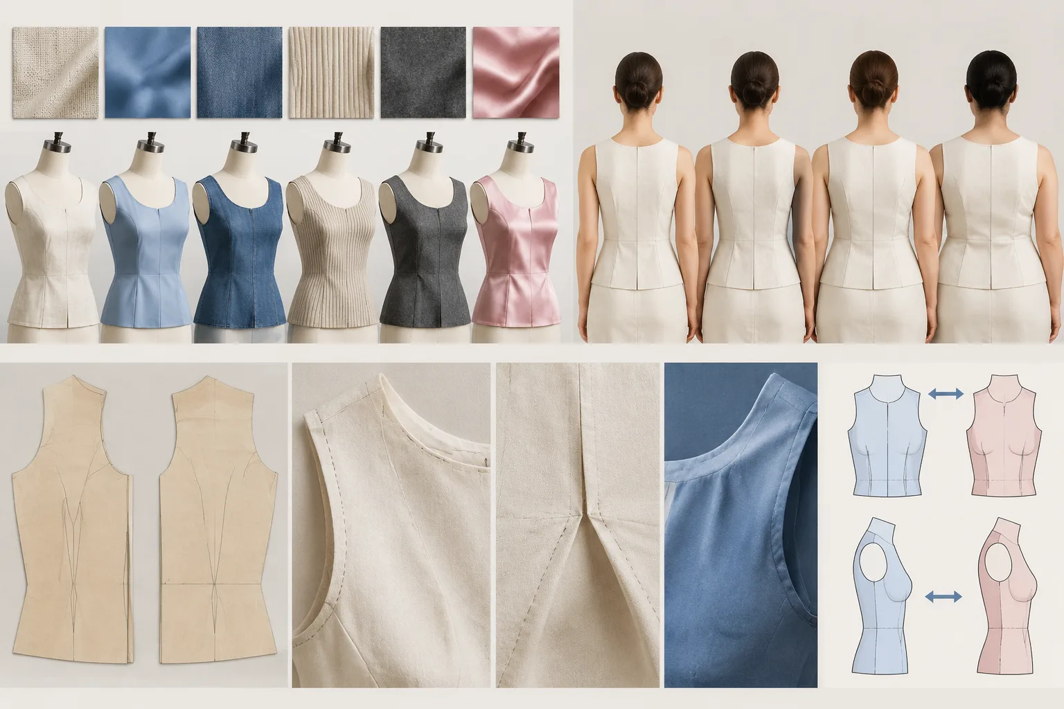 What Are the Limits of a Bodice Block Across Fabrics and Sizes? — Apparel Wiki guide