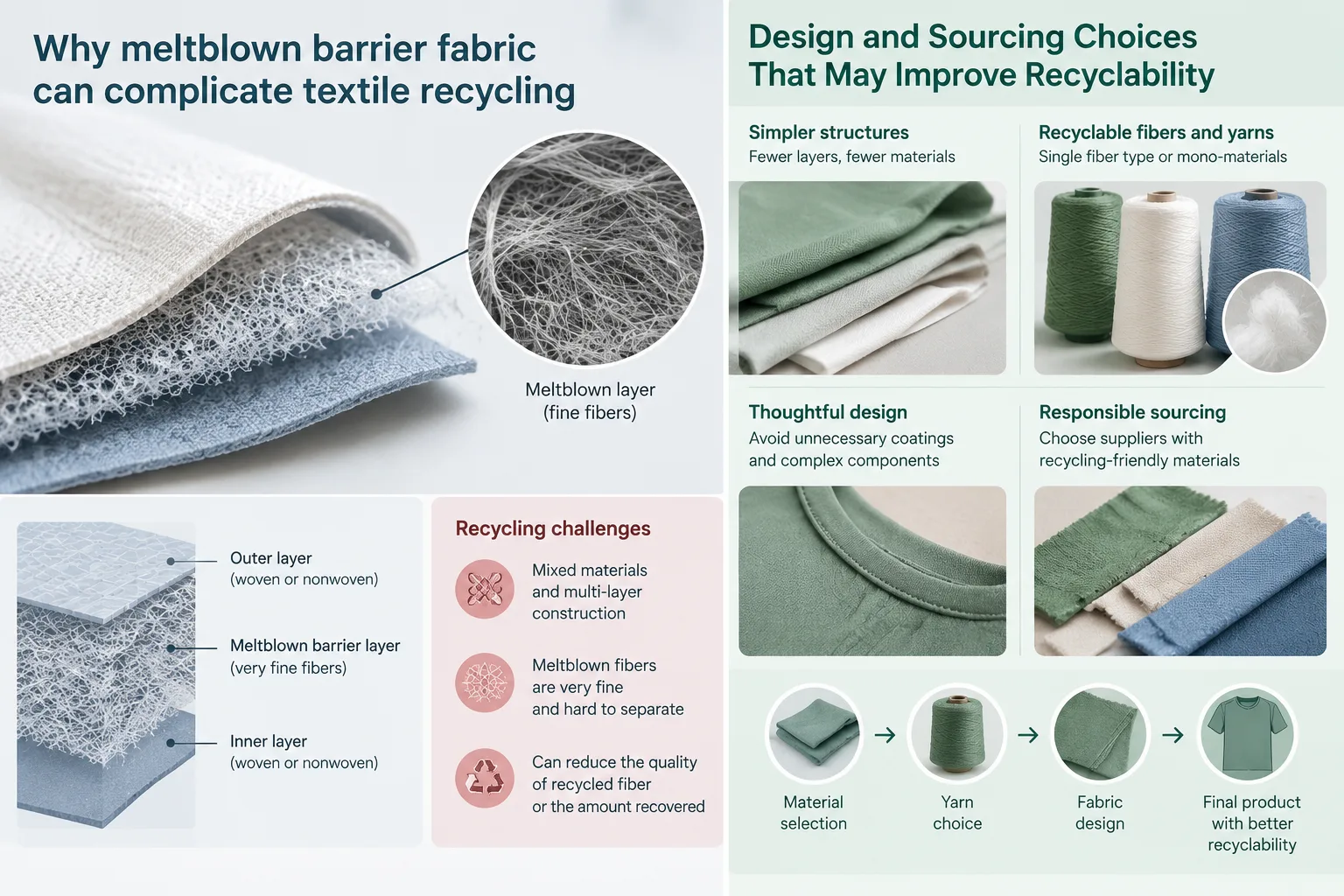 Design and Sourcing Choices That May Improve Recyclability — Apparel Wiki guide