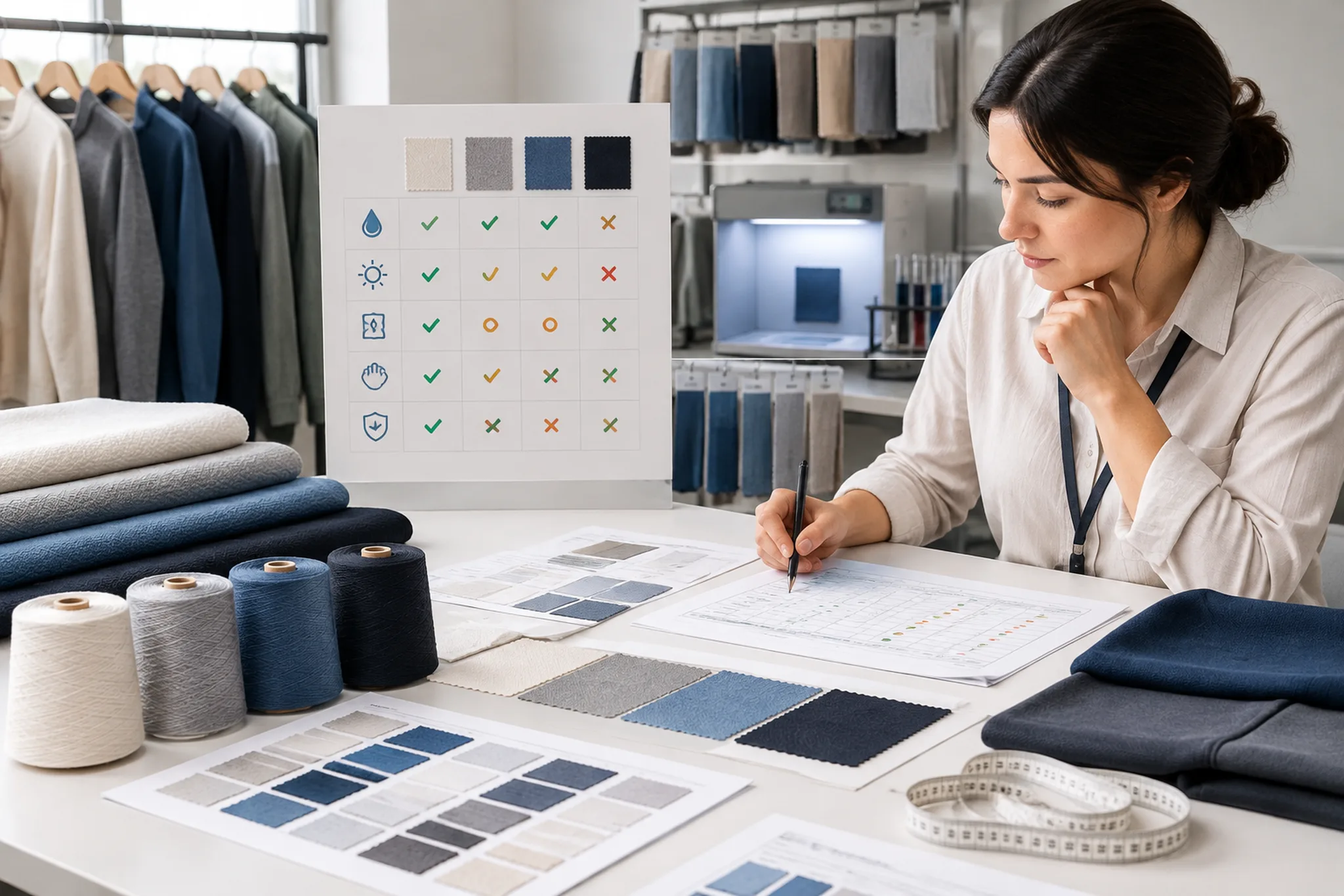 Use a Trial Matrix to Identify Trade-Offs and Select a Production Window — Apparel Wiki guide