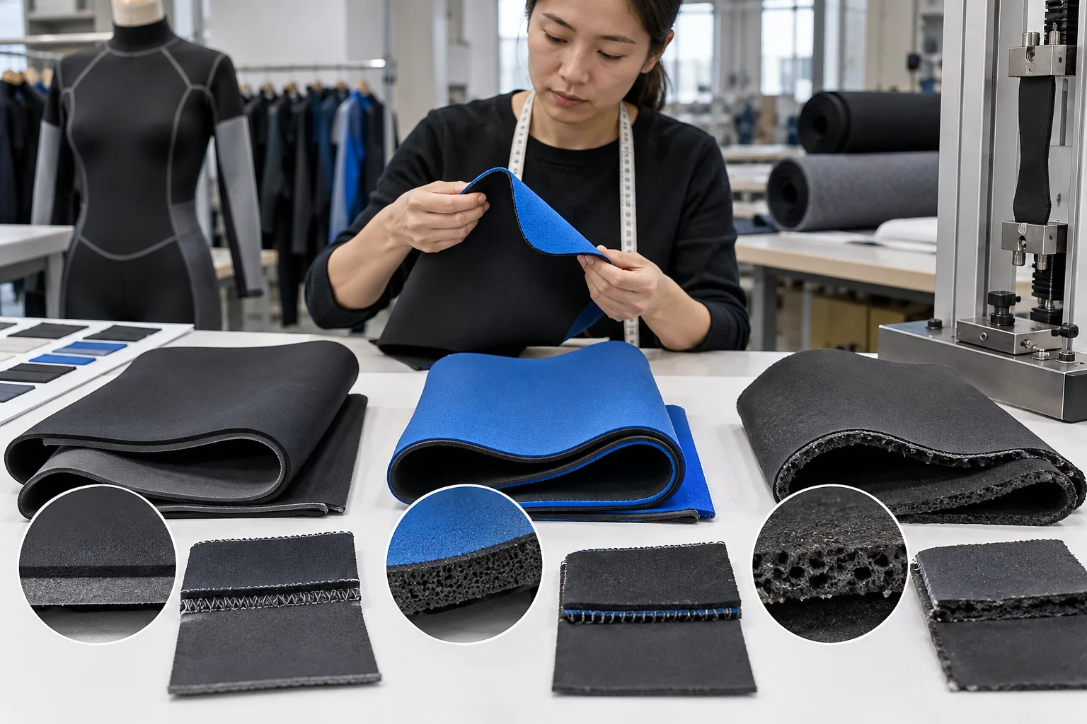 How should a buyer approve, substitute, or reject a neoprene fabric supplier? — Apparel Wiki guide