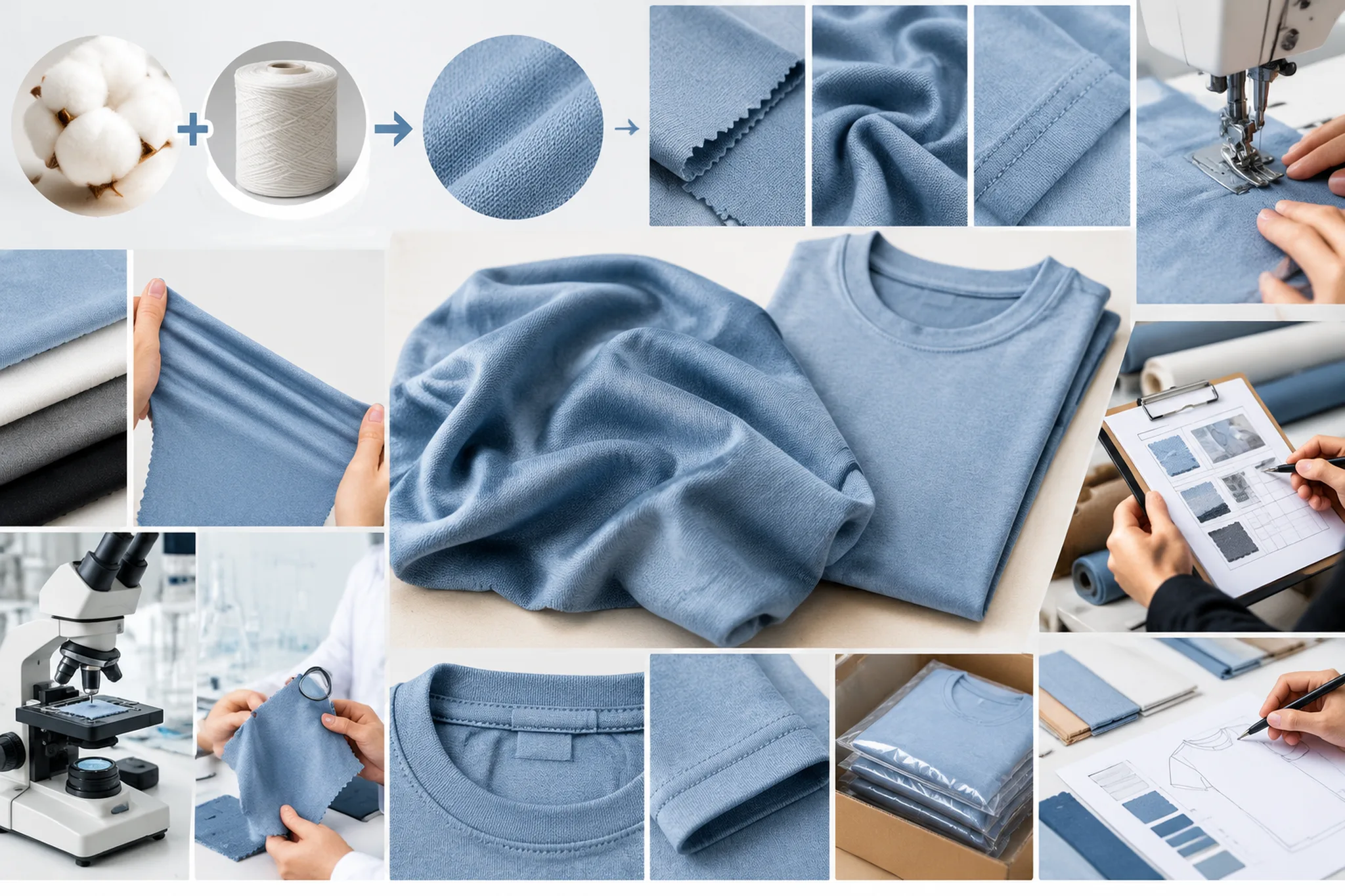 What to Specify Before Approving Cotton Elastane Jersey — Apparel Wiki guide