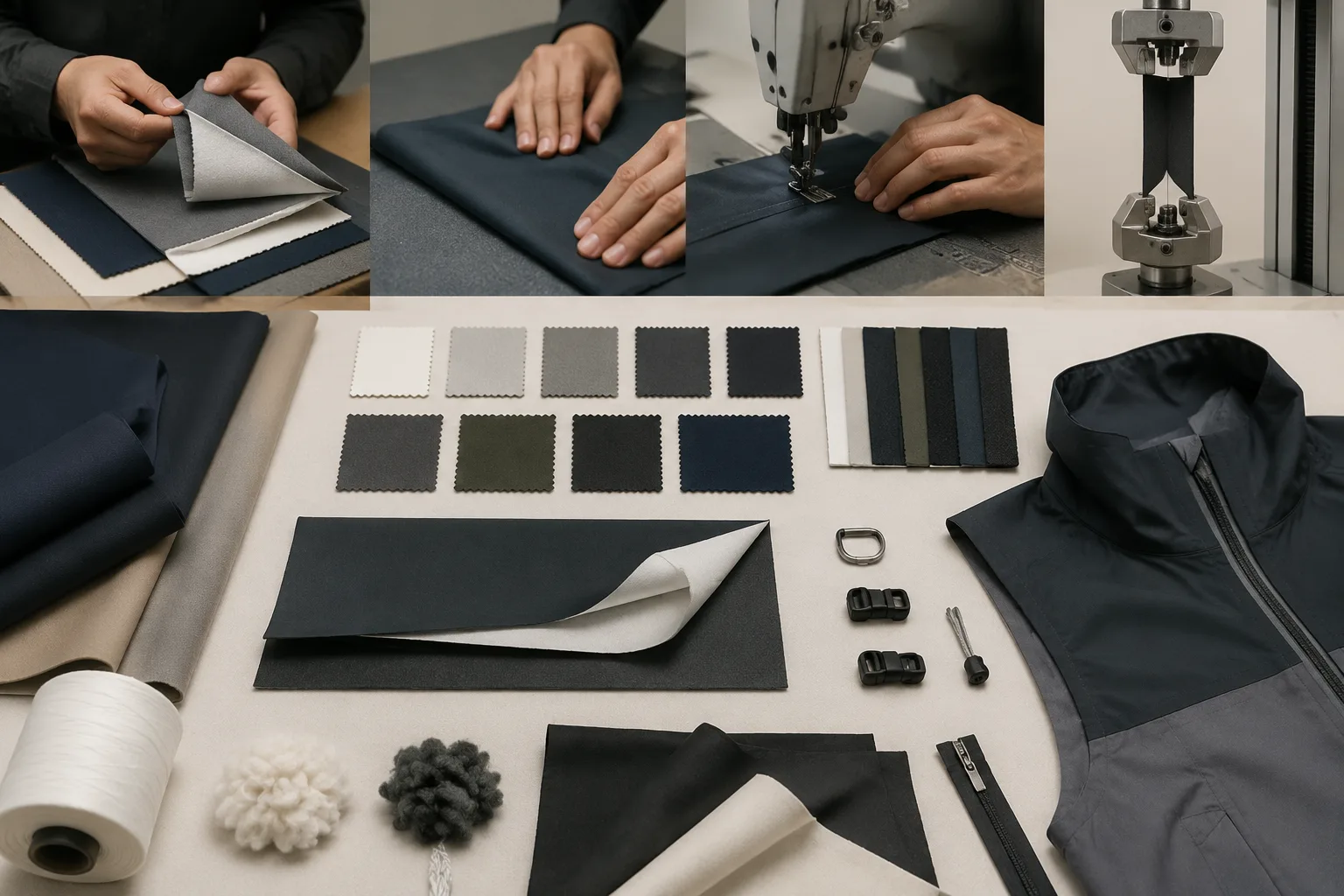 Use a sample-to-bulk procedure and a complete specification checklist — Apparel Wiki guide