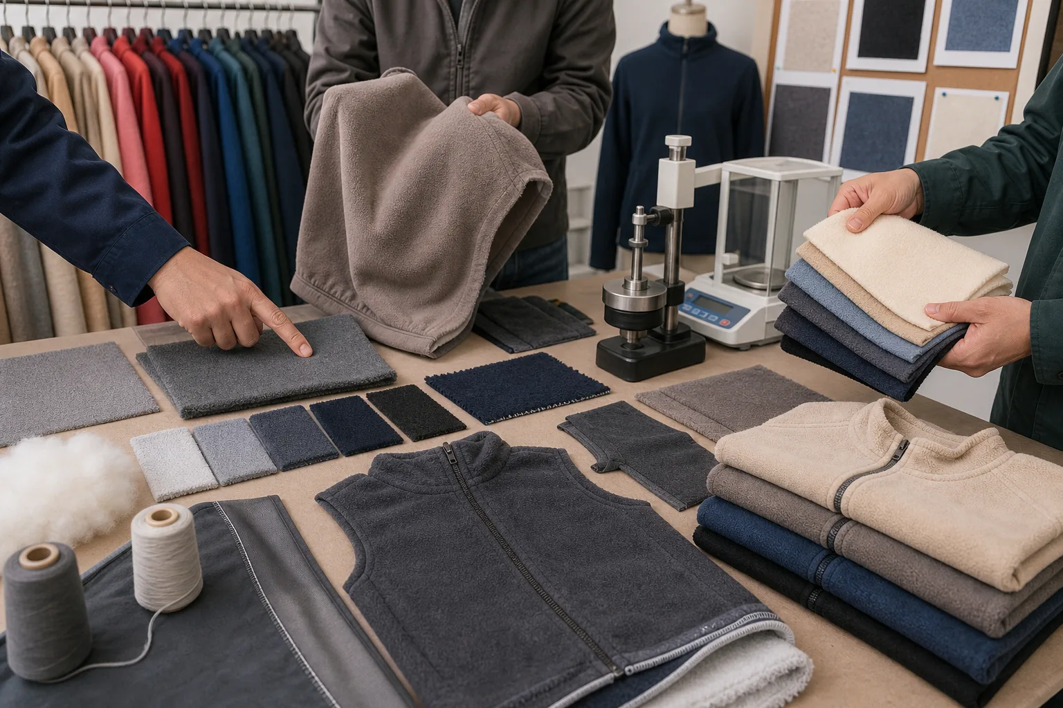 A Practical Decision Framework for Setting the Final Microfleece GSM — Apparel Wiki guide