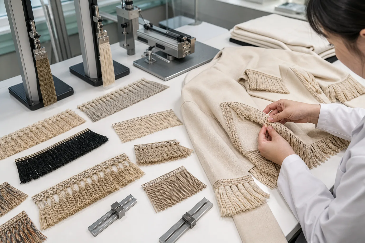 Fringe Trim Testing Checklist for Product Approval — Apparel Wiki guide